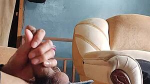 what if i sniffed her panties while stroking in the living room?