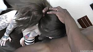 deepthroat blowjob gagging choking swallows with emojis 😩💦🍆