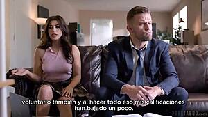 Obedient Spanish Slut Sucks Boss Cock For Creampie Fuck