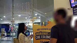 big booty latina milf takes tourist's cock deep in ass