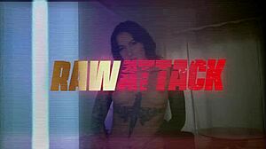 busty babe scarlett alexis spreads her sexy shaved pussy wide