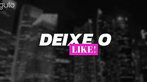 big ass latina in tiny panties takes tattooed guy's huge dick on couch