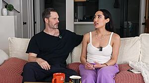 Beautiful Latina Chloe Amour Twerks Big Ass on Tom Games Podcast