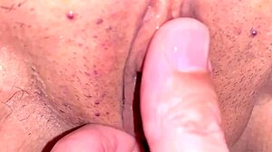 amateur shaved pussy closeup 113 days post-virginity loss