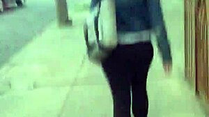 Short Girl's Phat Ass Candid Hidden Capture