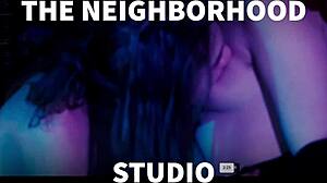 Bisexual neighbors slap spit on big cocks for Christmas group pussy ass threesome compilation