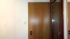 Maid Veronica Leal's Forbidden Wet Uniform Play Turns Real