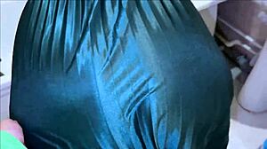 stepmom's big ass exposed under skirt for stepson's hard fucking