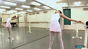 i can't stop watching this sexy bitch posing as naked ballerina everywhere