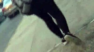 Short Girl's Phat Ass Candid Hidden Capture