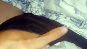 Stepdad games on PC while I secretly finger my wet pussy under blanket pov