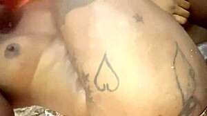 anita's wet pussy loves doggy from her big black neighbor dick!