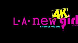 Petite blonde teen daddy why film my shower interview massage?