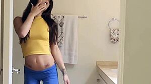 petite teen sucks monster cock in cfnm till jizz covers her face