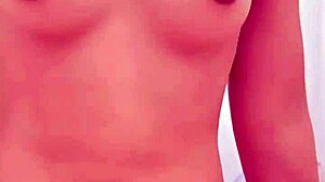 beautiful alluring vietnamese nurse tempts patient in tight uniform softly