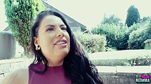 Zara Trusts Stepmom Ella's Big Tits Oral Lesson