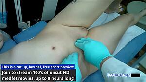 Dr Tampa Gives Ava Siren First Gyno Exam!
