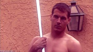 Blonde Bimbo Carolyn Reese Blows Pool Boy Big Tits