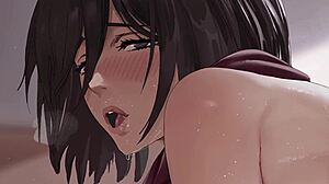 MIKASA'S JUICY JAPANESE ASS DRIPPING WITH THICK CUM!