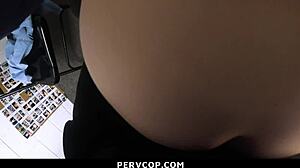 Will This Teen Submit to Security Officer's Demands?