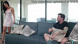 Perverted dude pounds big-boobed stepniece Gal Ritchie rough