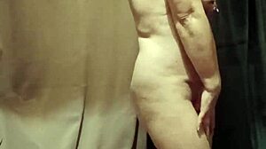 french slave strips teases caresses with magic wand orgasm