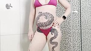 pregnant and horny wanna fist my pierced pussy for you??