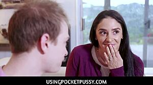 bored teen stepsis chloe cherry freeuse pov fuck fest