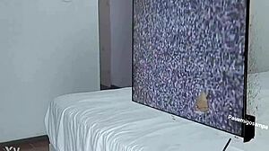 Halloween Samara Takes Two Black Cocks Home Orgy