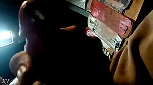Jerking Huge Load for Girlfriend's Watching Eyes