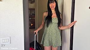 stranger seduces yenifer chacon hard fucks her in vineyard doggystyle lucas peracchi