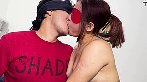 Hermanaastra deep french kisses tongue spitting taboo submissive ass shaking