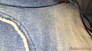 Wife cums swallowing strangers in porn cinema cuckold