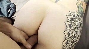 petite teen dominated rough by muscled stud's huge cock
