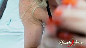 Blonde Hides Thrill as She Takes Brazil's Biggest Cock in Pussy