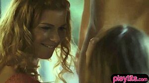 pornstar's teen fans bend over for his doggystyle ffm threesome