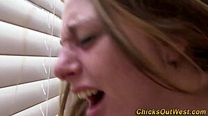 Aussie girlfriend sucks cock hard then creampie fills her