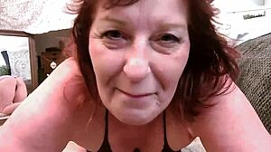 dawn's curvy redhead milf body gets shawn's bbc rock hard instantly 😍 she worships it all retro style!! 458