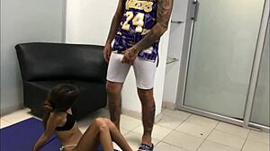 stepsis workout tempts me into caressing her full story!