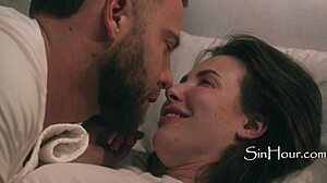 Casey Calvert cheated pregnant gangbanged rough in cinema!