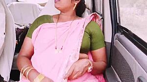 indian bhabi cheats for dirty fuck drive with boyfriend