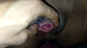 Fucking This Gorgeous Tight Pussy And Ass Creampie Instead Of Movie Night