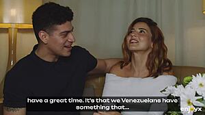 petite latina agatha vega enjoys intimate pounding from jason carrera's huge cock