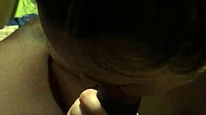 Submissive BBW Slut Gulps Down Old Man's Huge BBC Cumshot
