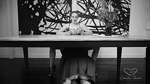 Damn Amber Moores' Book Has Charlie Forde Fingering Her Cunt Wild!