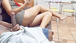 Amigo's Safada Madrastra Couldn't Resist My BIG BLACK MASTRO