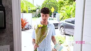 lonely milf in panties craves stepson cock revenge