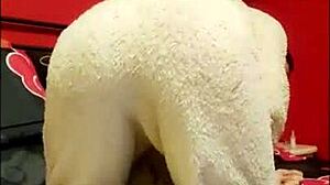 chantalchannel's dirty blasphemy tempts you with her huge natural milf tits and puffy nipples