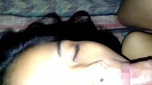 the pretty shaved pussy teacher sucks cock wildly leading to her tight wet creampie orgasm in steamy 1on1