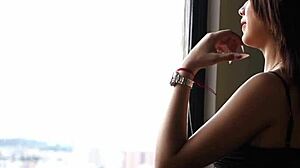 i catch sexy latina casting dirty lingerie play tease